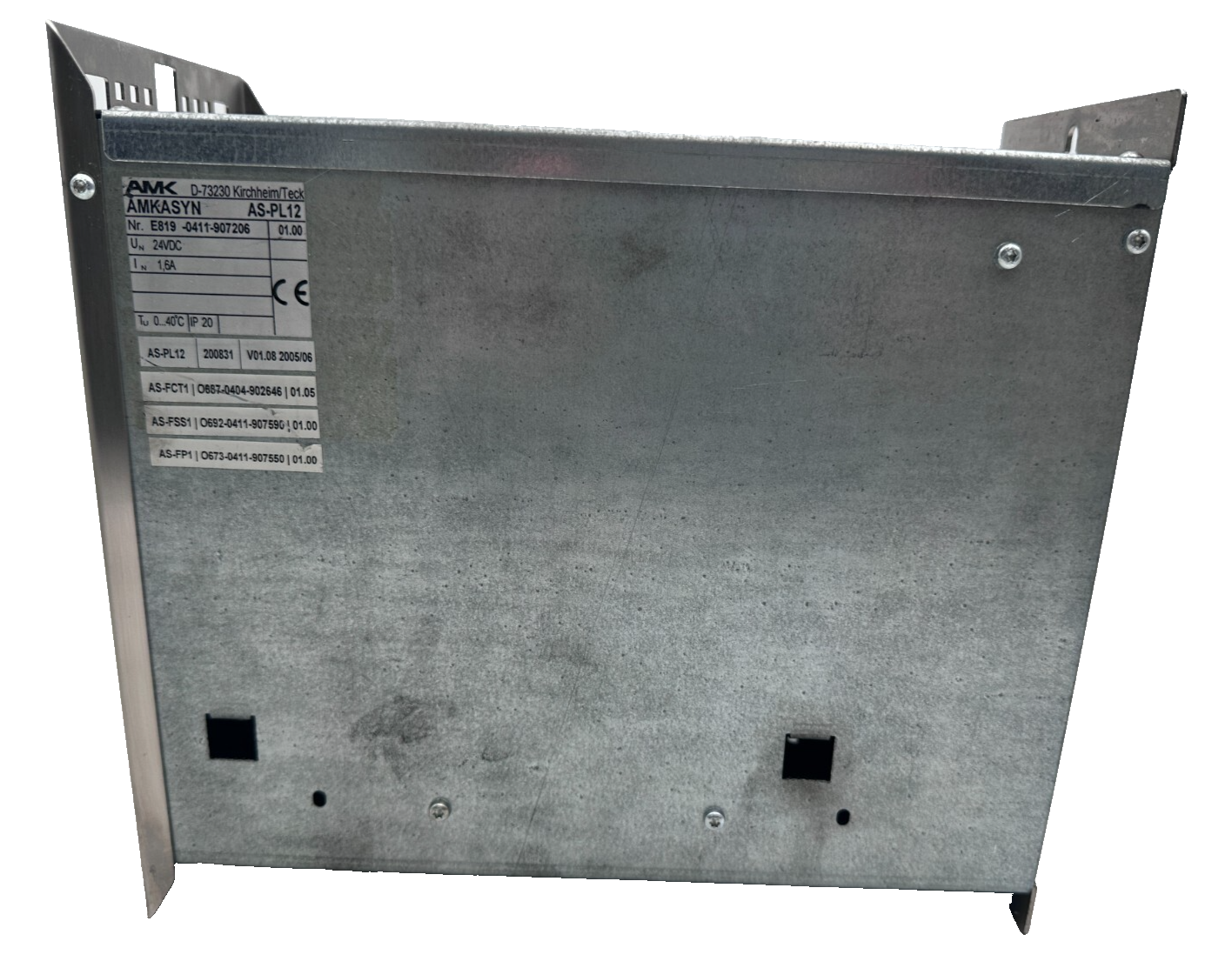 AMK SYMAC AMKASYN AS-PL12 VERSION 01.00 + AS-FCT1 + AS-FSS1 + AS-FP1