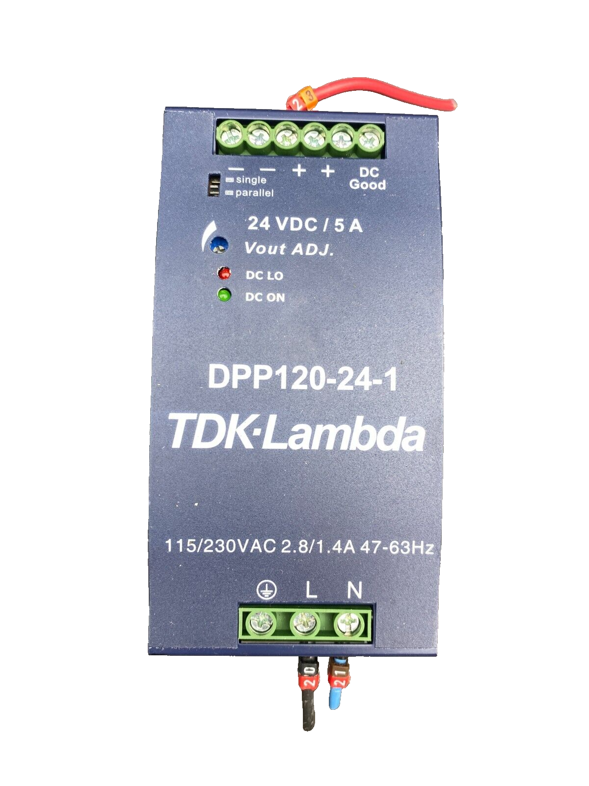 TDK LAMBDA DPP120-24-1 24VDC 5A POWER SUPPLY