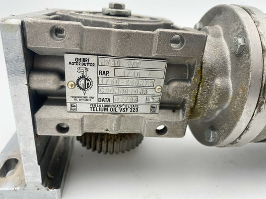 Motor Power Company Penta 5S 20 B14/M63 Drive Motor + Ghirri MV30 2FP - KLR Automation