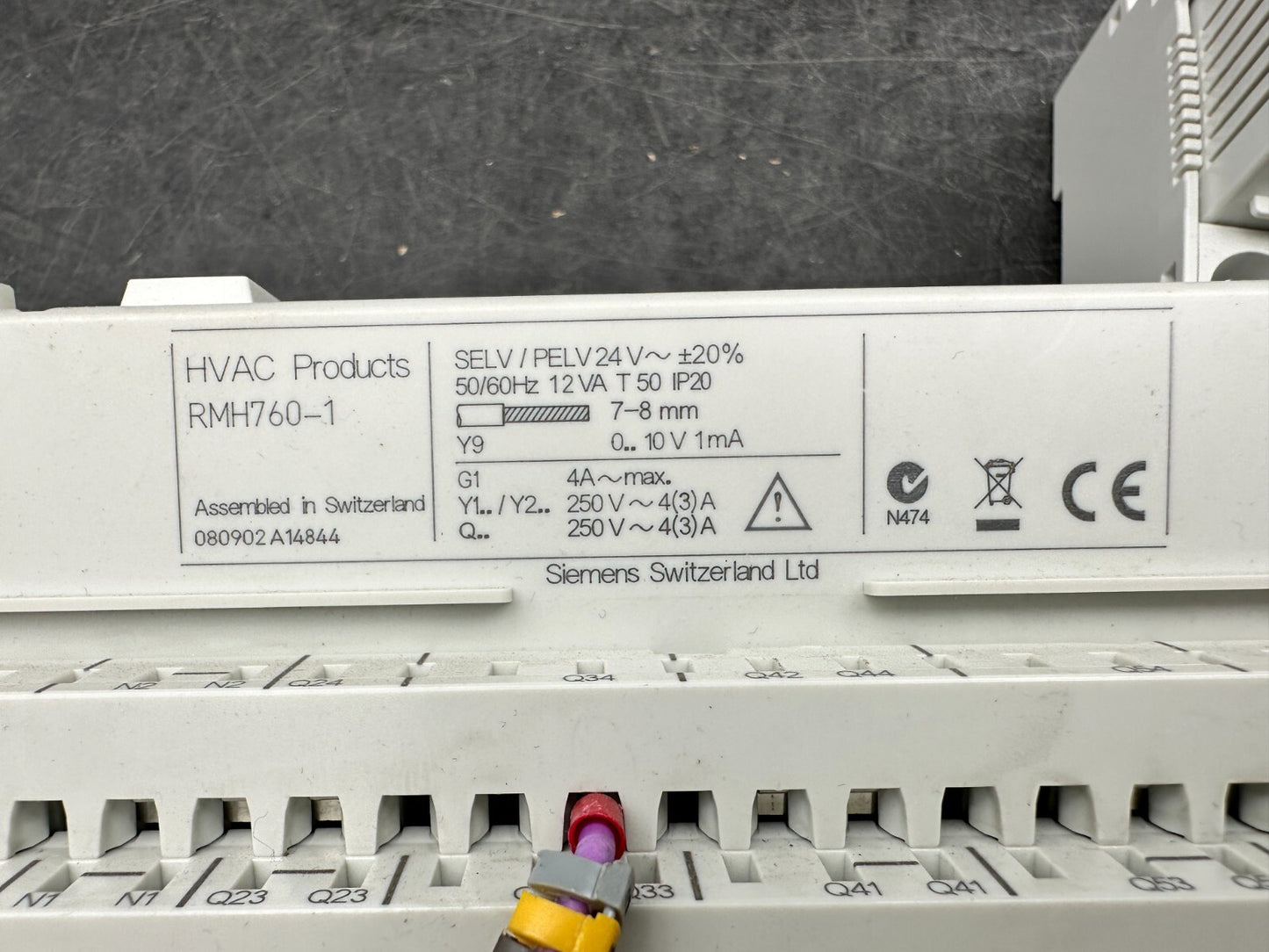 1 Pc x Siemens RMH760 - 1 Commande de Chauffage Régulateur de Chauffe HVAC - KLR Automation