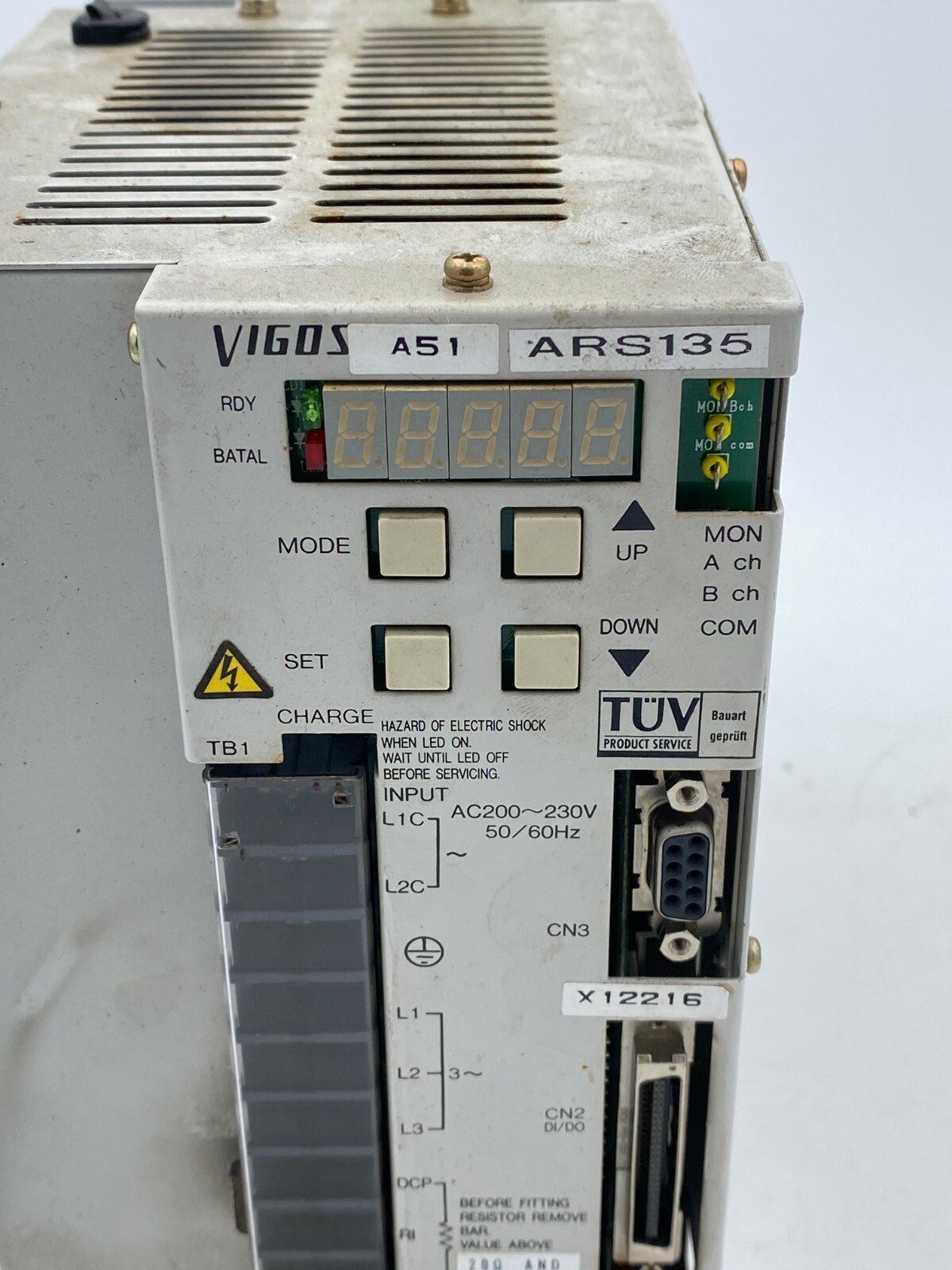 ARS135 - 25 | Teijin Seiki Vigoservo ARS AC Servodrive 2.5kW - KLR Automation