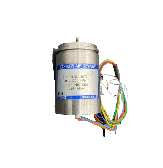 EASTERN AIR DEVICES LD15-EAE-4 STEPPING MOTOR 28VDC 4PH 1.4A 90°