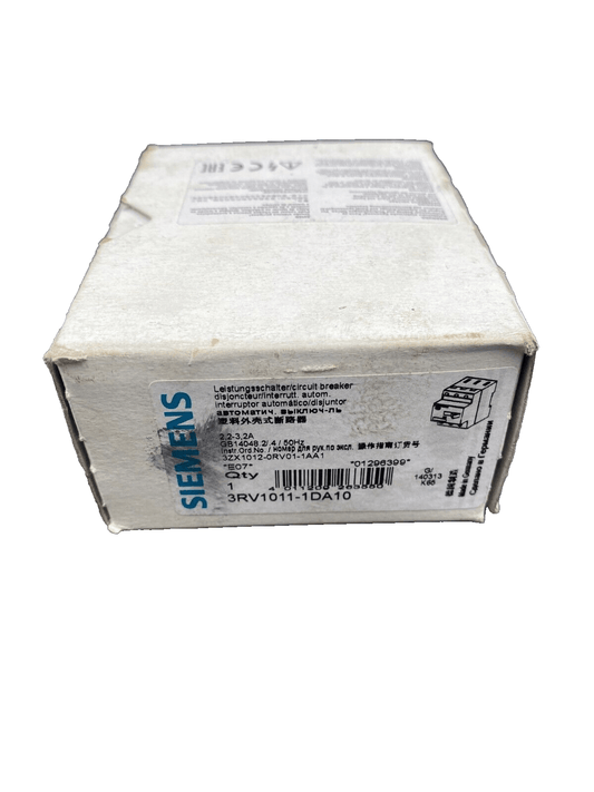 SIEMENS 3RV1011 - 1DA10 DISJONCTEUR AUTOMATIQUE x1pc - KLR Automation