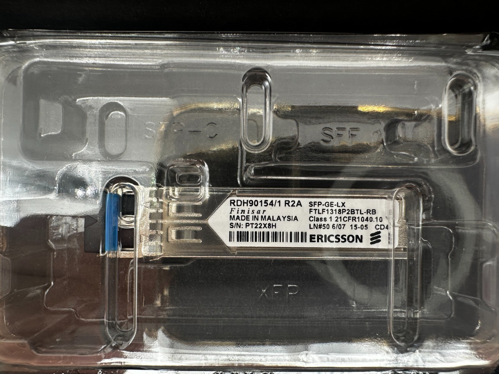 ERICSSON RDH90154/1 SFP - GE - LX module transceiver SFP 1000BASE - LX x1pc - KLR Automation