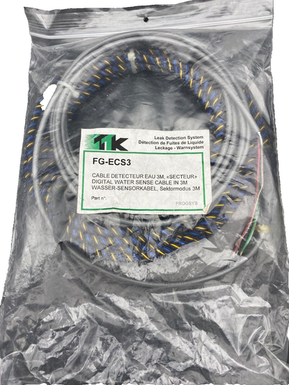 TTK FROGSYS FG-ECS3 CABLE DETECTEUR EAU 3M SECTEUR x1pc