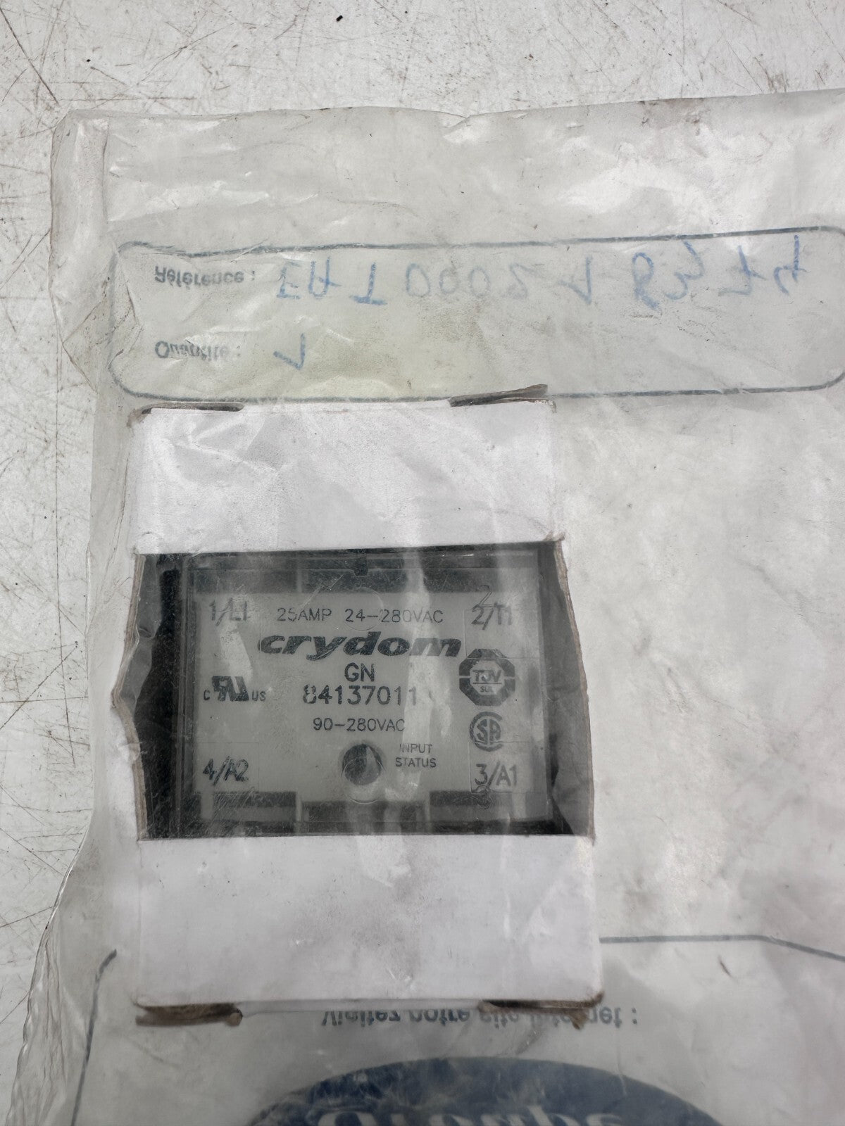 CRYDOM GN 84137011 90 - 280VAC STATIC RELAY - KLR Automation