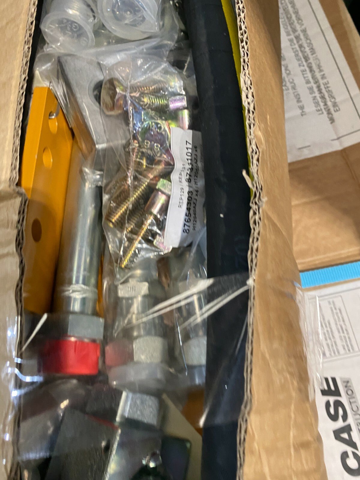 1pc x KIT RETROBENNE BAL2,5M+3,0M CX130D PELLE CASE CX130 D - C - B 87754153 - KLR Automation