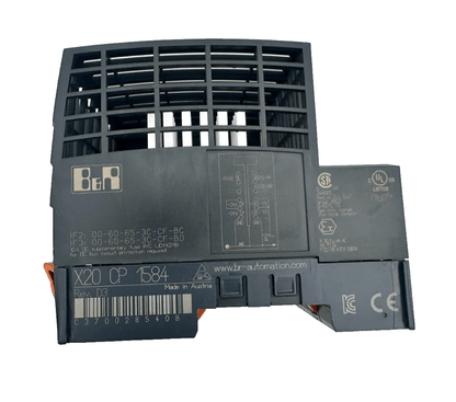 B&R X20 CP 1584 REV. D3 + DC 1176 + AT 2222 + DO 6322 + DI 4371 + BT 9100 - KLR Automation