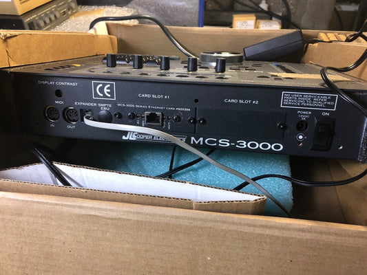 JLCooper MCS - 3000 - Media Command Station Main Console MCS - 3000W Version 3.01 - KLR Automation