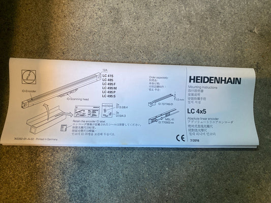 HEIDENHAIN LC 495F 760 932-09 ENCODEUR LINEAIRE