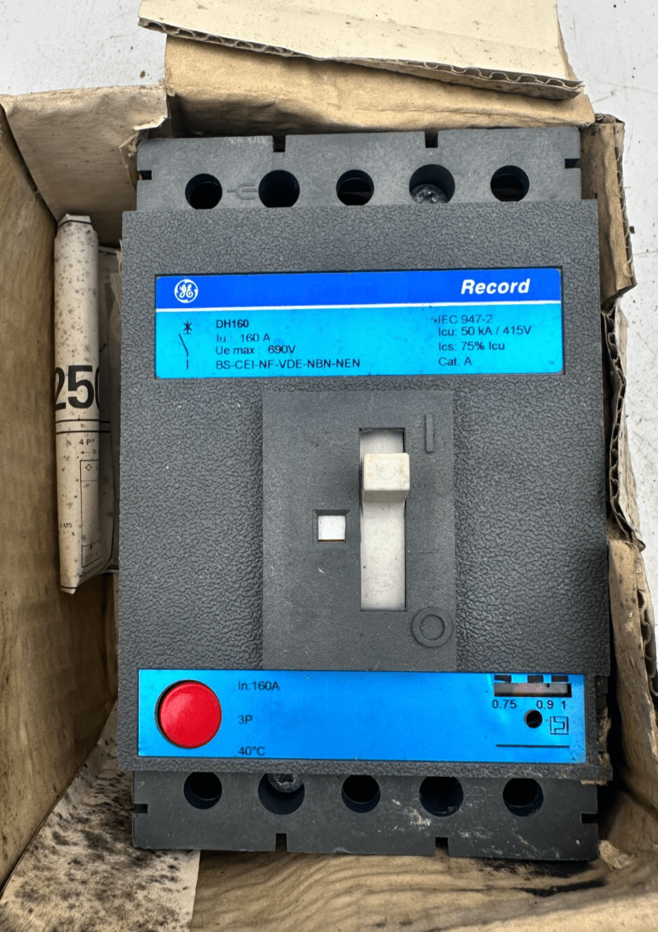 GENERAL ELECTRIC 713230 RECORD DH160 3P 3D - KLR Automation