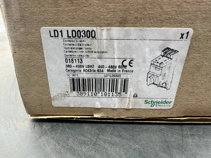 SCHNEIDER ELECTRIC LD1 LD030Q LD1 LD030 018113 INTEGRAL 63CONTACTEUR DISJONCTEUR - KLR Automation