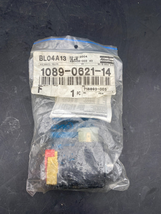 1pc x ATLAS COPCO BL04A13 TYPE 6014 1089062114 SOLEINOID VALVE - KLR Automation