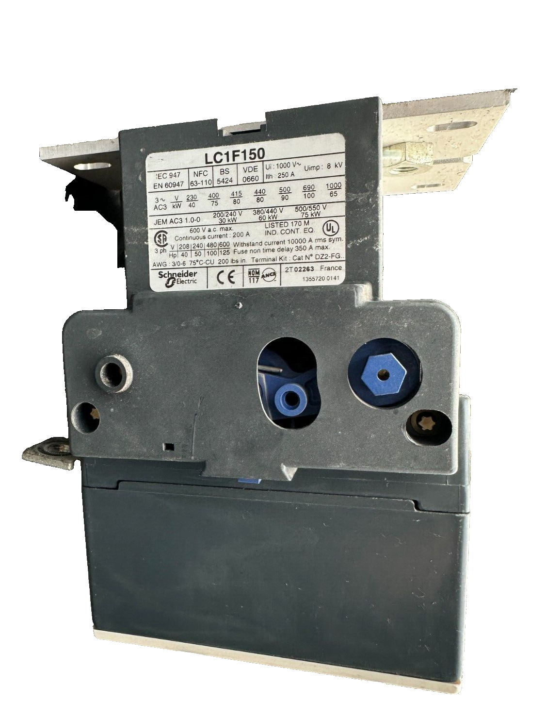 TELEMECANIQUE LC1 F150 + LA1 DN22 CONTACTEUR x1pc