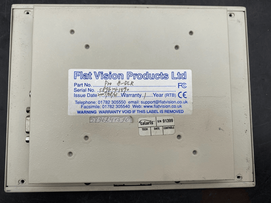 FLATVISION PRO 8 - DLR LCD MONITOR - KLR Automation