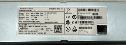 CISCO BEI SPDCSCO - 31G R C4KX - PWR - 750DC - F V01 IPUPAH5AAA DC - DC CONVERTER - KLR Automation