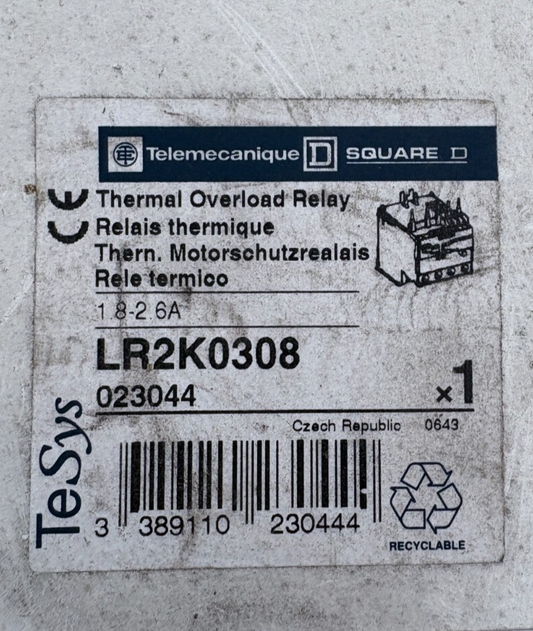 TELEMECANIQUE LR2K0308 x1