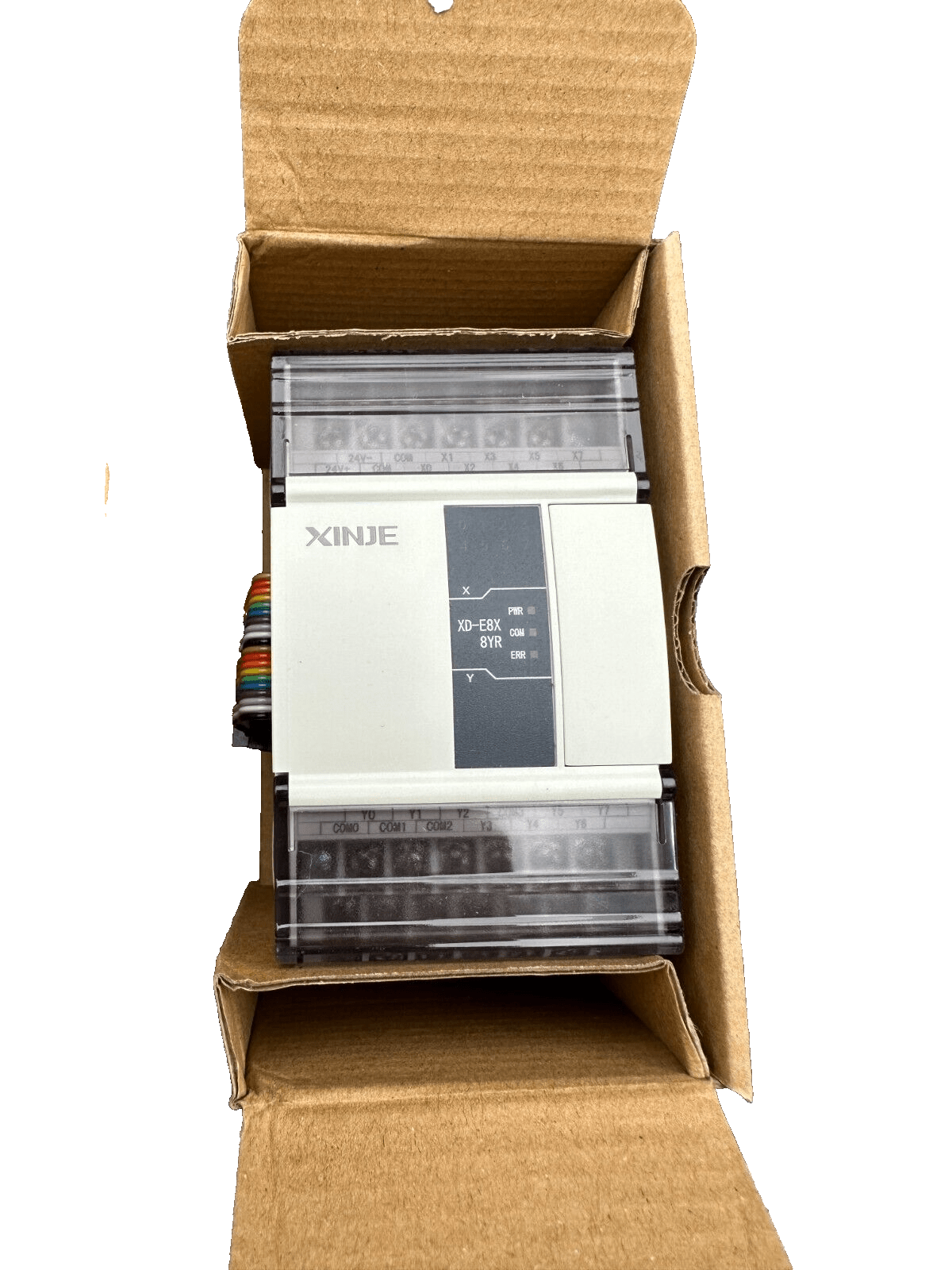 XINJE XD - E8X8YR VER H2.1/V7 8DI/8DO EXTENSION MODULE x1pc - KLR Automation