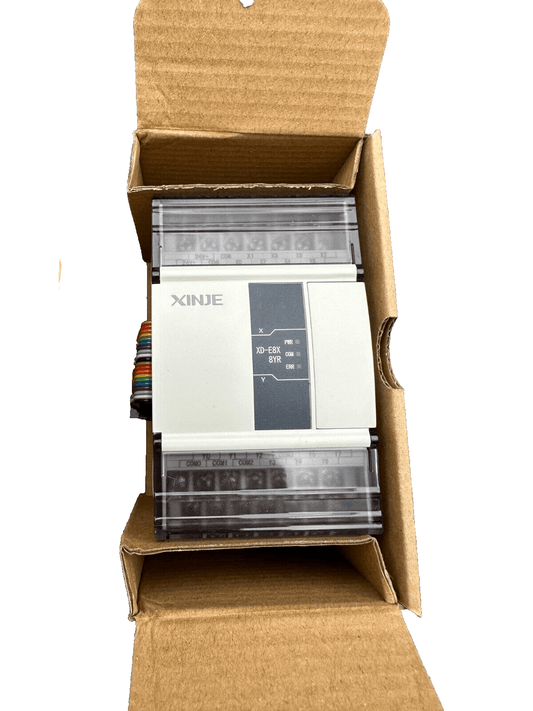 XINJE XD - E8X8YR VER H2.1/V7 8DI/8DO EXTENSION MODULE x1pc - KLR Automation