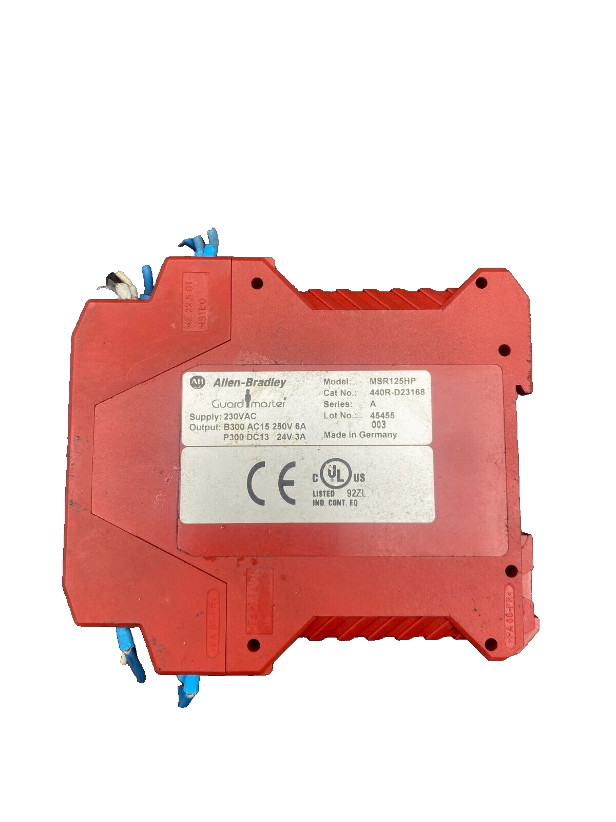 ALLEN BRADLEY MSR125HP 440R-D23168 SERIE A