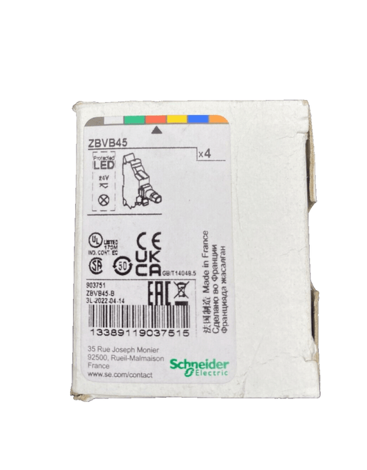 SCHNEIDER ELECTRIC ZB4BA5 x2pc + XB5AW36B5 + ZBVB45 - KLR Automation