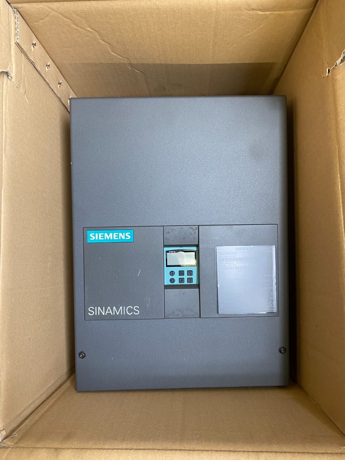 SIEMENS 6RA8018-6DV62-0AA0-Z G00 S01 SINAMICS DCM DC-CONVERTER NEW IN BOX