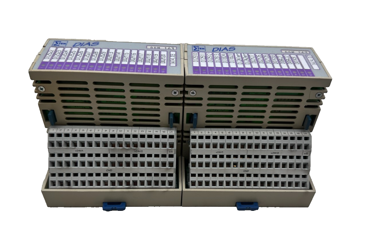 SIGMATEK DDM 163 DIAS DKL013 06792365 HW: 1.2 TERMINAL BASE MODULE x1pc