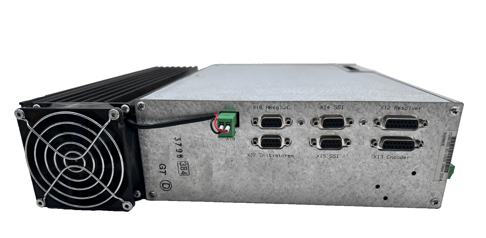 PARKER DANFOSS COMPAX 0500 - M SC 400/AS44/D1/F3 951 - 100200 AC SERVO DRIVE - KLR Automation