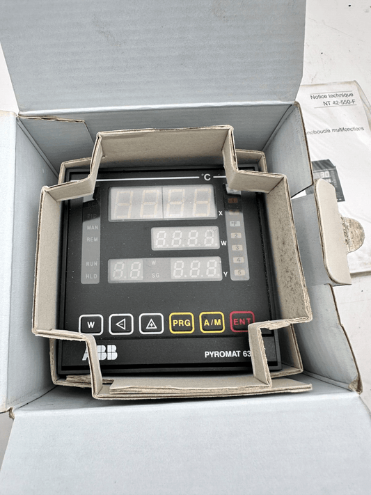 ABB AUTOMATION Y.PYR.635.3310 PYROMAT 635 REGULATEUR MONOBOUCLE MULTIFONCTIONS - KLR Automation