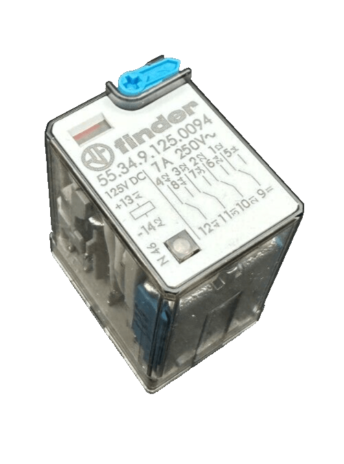 FINDER 55.34.9.125.0094 RELAY x5pc - KLR Automation