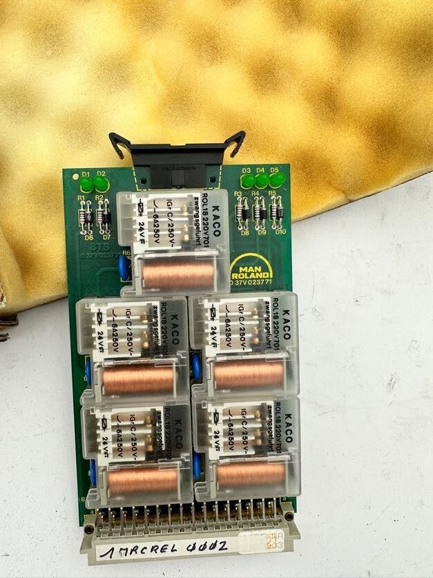 1pc x MAN ROLAND 0 37V023771 1 MRCREL 0002 + KACO ROL18220V701