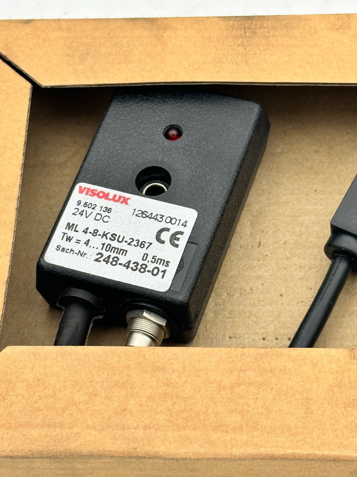VISOLUX 1264430014  9.502 136 ML 4-8-KSU-2367 SACH-NR :248-438-01-00
