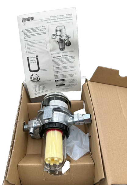 OVENTROP 2142732 TOC-DUO-3 COTE BRULEUR FILETAGE MALE G3/8 SIKU 25-40µm