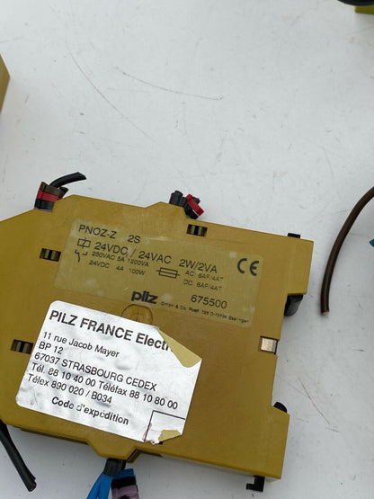 3pc x PILZ 675500 PNOZ - Z 2S Industrial Relay - KLR Automation