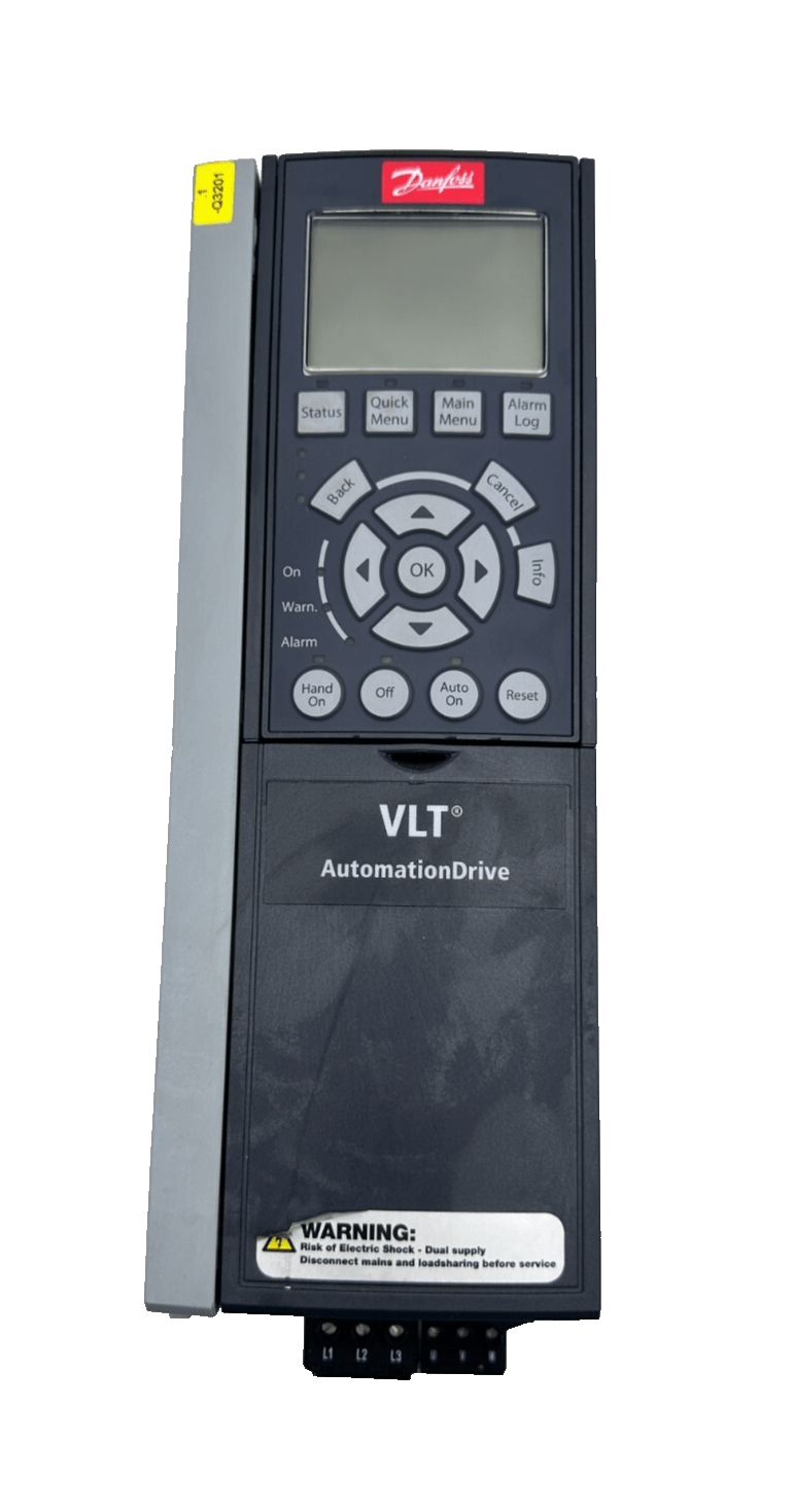 DANFOSS VLT 131B0016 FC - 302PK55T5E20H1BXXXXXSXXXXAXBXCXXXXDX 0.55kW + 130B1107 - KLR Automation