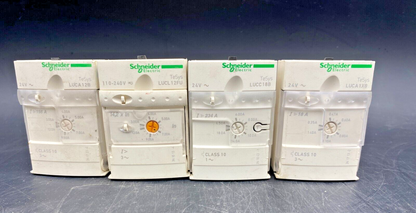 SET OF SCHNEIDER ELECTRIC LUCC18B + LUCA1XB + LUCL12FU + LUCA12B CONTROL UNIT