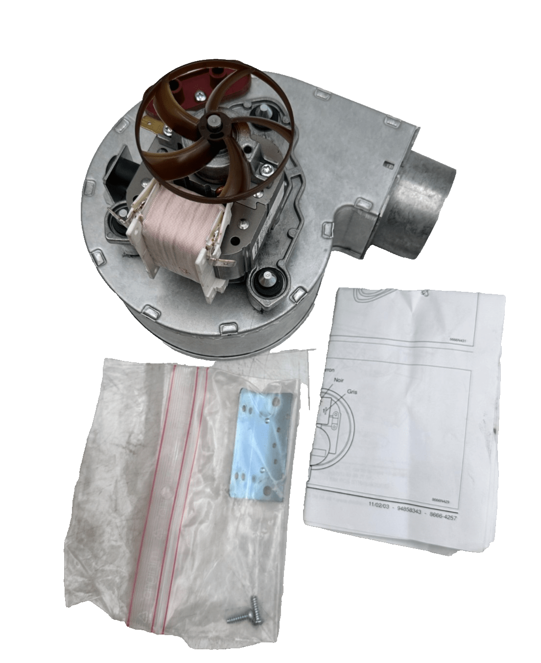 DE DIETRICH 86665642 VENTILATEUR RL97/4200 + FAN EBMPAPST RLA97/4200 - KLR Automation