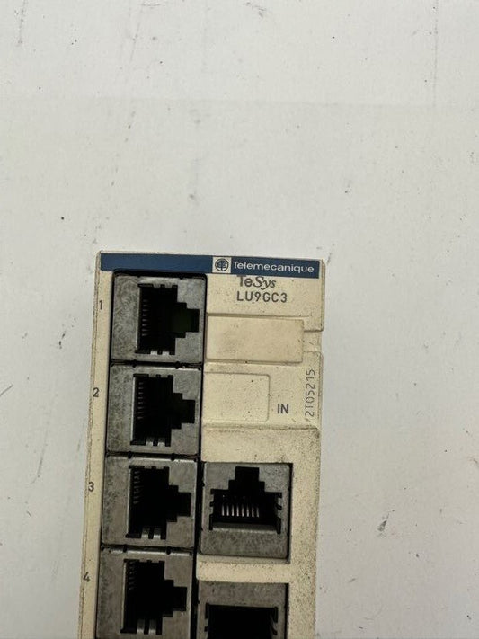 1pc x TELEMECANIQUE TE - SYS COMMUNICATION MODULE LU9GC3 2T05215 - KLR Automation