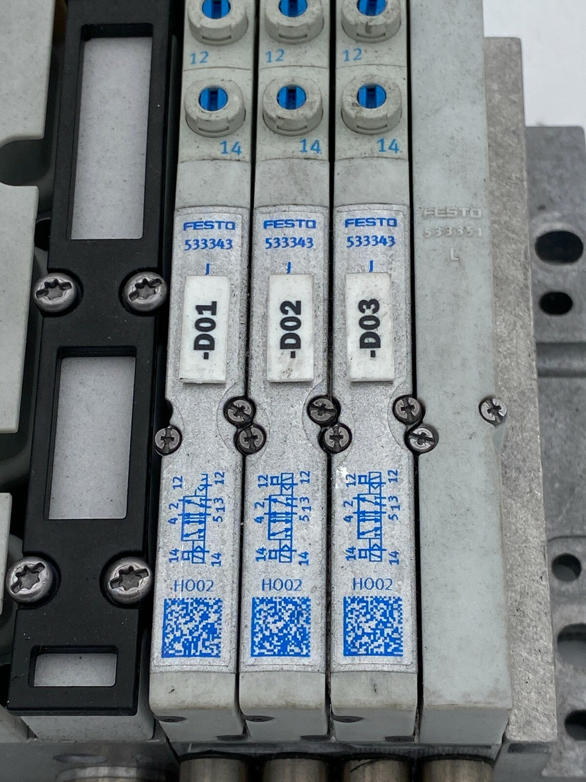 Festo  CPX-FB13  195740  CPX-AB-8-M8-3POL 195706  VMPA1-FB-EMS-8 MPA-FB-VI 53041