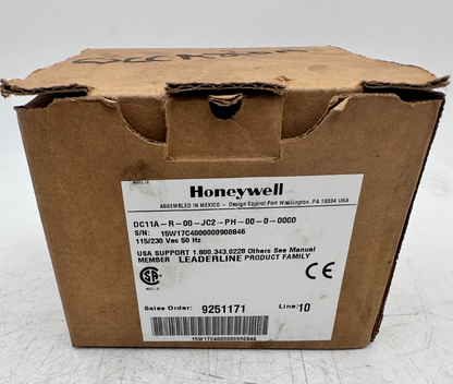 HONEYWELL DC11A-R-00-JC2-PH-00-0-0000 115/230 VAC 50Hz USED