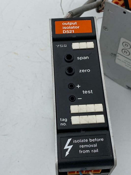 Eurotherm TCS D521 - TCS - D521 / High Output Isolator Used