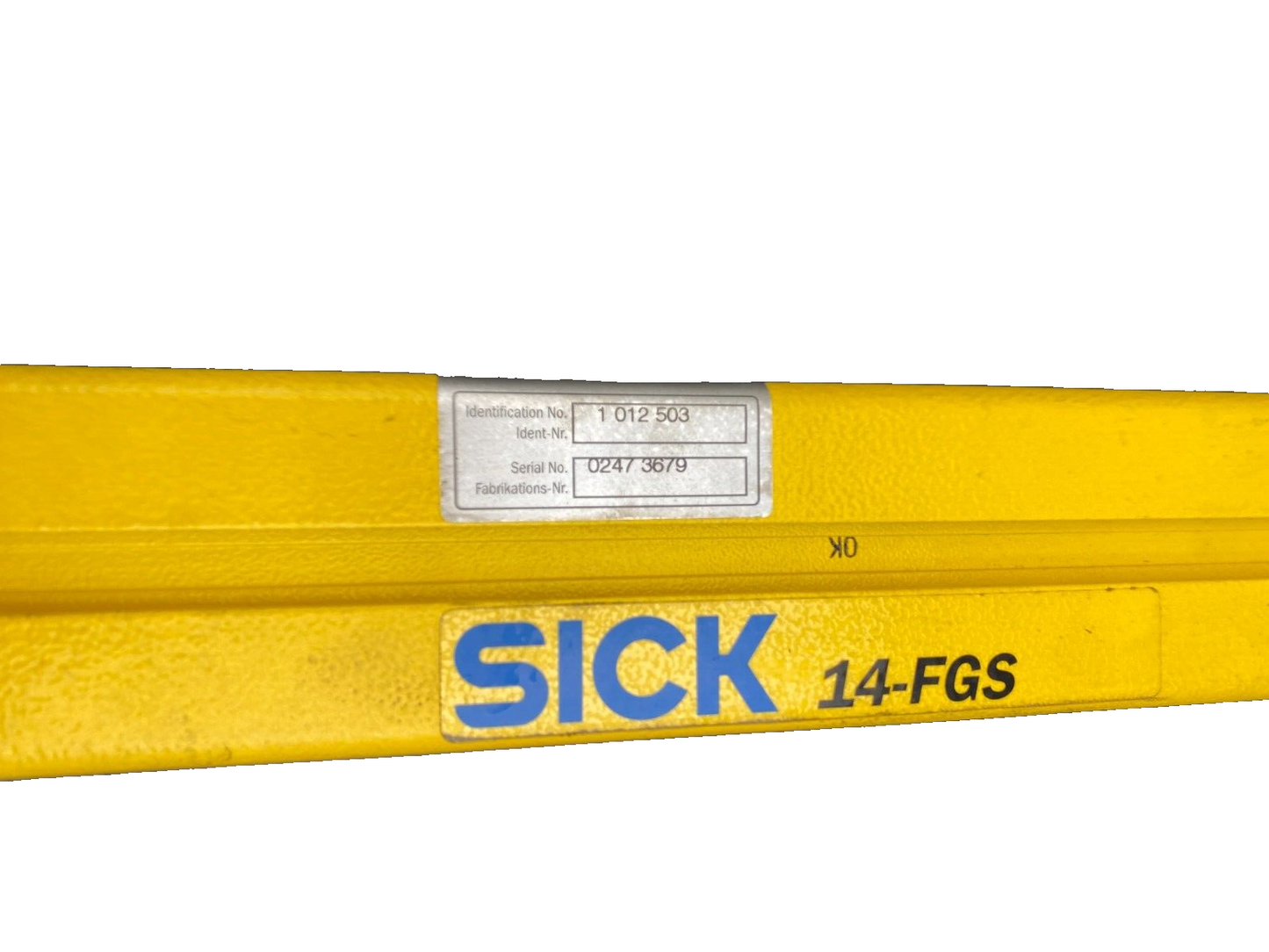 SICK 14-FGS FGSE450-11 1012503 LIGHT CURTAIN RECEIVER