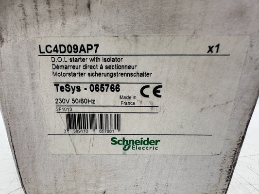 SCHNEIDER ELECTRIC LC4D09AP7 DEMARREUR DIRECT A SECTIONNEUR - KLR Automation