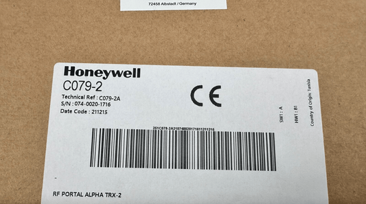 HONEYWELL C079 - 2 C079 - 2A RF PORTAL ALPHA TRX - 2 - KLR Automation