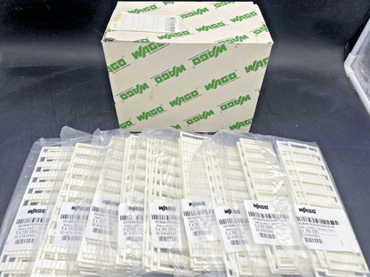 LOT DE 45 WAGO 793 - 5501 CARTE DE REPERAGE - KLR Automation