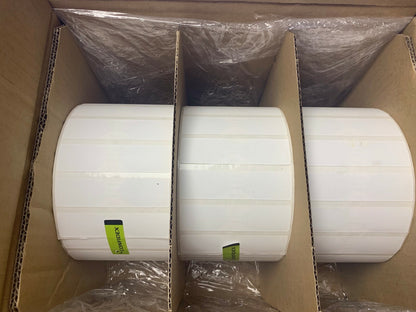 Rolls of 6000 labels Confidex Casey NXP UHF RFID Tag .Barcode Scanner 