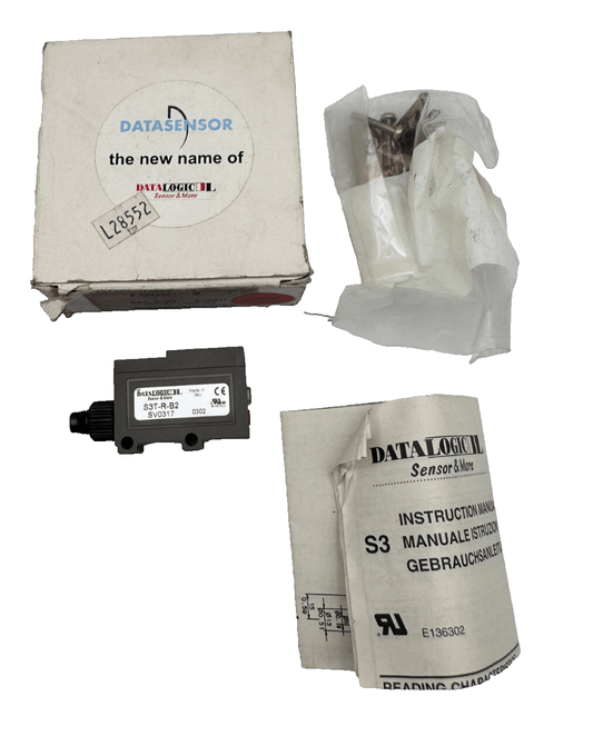 DATALOGIC S3T - R - B2 SV0317 DATASENSOR POLARISED RETROREFLEX x1pc - KLR Automation