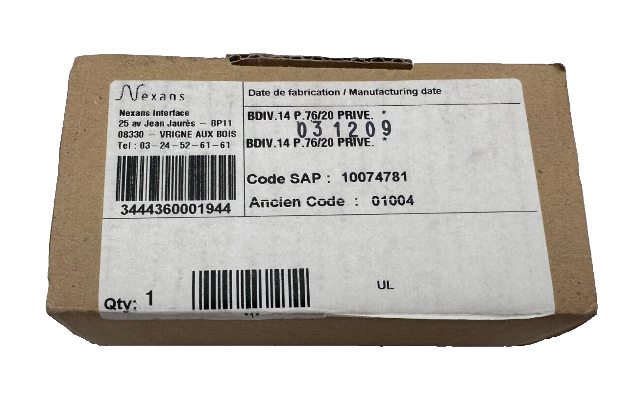 NEXANS BDIV.14 P 76/20 PRIVE 10074781