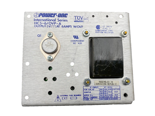 POWER ONE HC5-6/OVP-A 5V 6A POWER SUPPLY