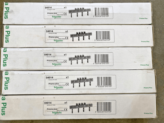 1pc x NEW SCHNEIDER ELECTRIC 04014 PRISMA PLUS MULTICLIP 4P 200A - KLR Automation